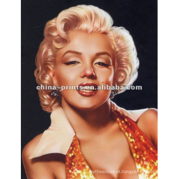 Marilyn Monroe EUA famosos cartazes estrela impressões Home Decor